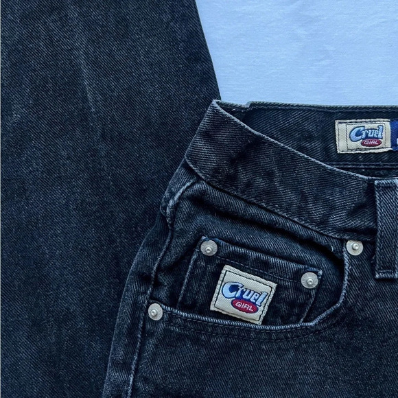 Vintage Y2K Cruel Girl Black Jeans - Picture 7 of 7